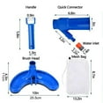 thumbnail image 4 of LmnLft Portable Pool Cleaner Handheld with Brush - Underwater Vacuum Nozzle Suction Head Kit for Underwater Spa Pond Cleaning, 4 of 9
