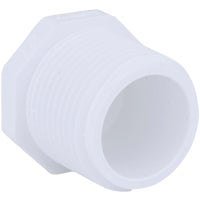 Genova Products 31810 1 in. Male Pipe Thread Plug- White