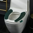 thumbnail image 4 of Toilet Seat Lifters Raise Lower Handle Hygienic Clean Lift Lower Self Adhesive Sanitary Toilet Seat Cover Lifter Toilet Bowl Seat Cover Lift Handle, 4 of 12