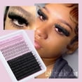 thumbnail image 5 of Lash Clusters 100D Long 12-20mm Lash Spikes Eyelash Clusters Volume Individual Lashes DIY Spiky Lash Extension Mega Cluster Eyelash Extensions Mink Strips Lashes Thick, 5 of 14
