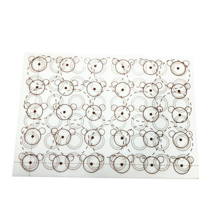 

Silicone Baking Mat Pastry Mat For Rolling Dough Macaron Oven Cookie Non-stick Baking Mat