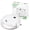 White, variant on Cbcbtwo Robot Vacuum Cleaner, Robot Vacuum Cleaner, Sweeping Robot, Ultra Slim Quiet, Cleans Hard Floors To Medium-Pile Carpets, Integral Memory Multiple Cleaning Modes Vacuum Best