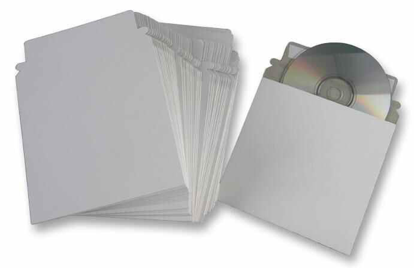 RARAION CD / DVD Mailer Envelopes Peel & Seal 50 Pack