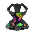 thumbnail image 4 of Lsque Bright Mushrooms Dog Harness, No-Pull Pet Harness with 2 Leash Clips, Adjustable Soft Padded Dog Vest with Easy Control Handle for Large Dogs-Small, 4 of 9