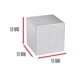 thumbnail image 2 of Iman Neodimio Forma De Cubo 10 X 10 X 10mm Biomagnetismo N35 Obi 255604, 2 of 2