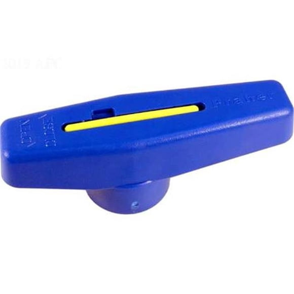 Praher 2 in. Blue Handle OVC Single Union