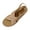Khaki, variant on Women'S Casual Open Toe Wedge Sandals Thick Sole Platform Summer Beach Shoes Pu Upper Non-Slip Outsole Us Size 5.5 Foot Length 9.06 Inch