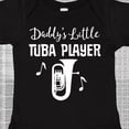 thumbnail image 4 of Inktastic Future Tuba Player (daddys Little) Boys or Girls Baby Bodysuit, 4 of 5
