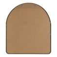 thumbnail image 5 of Kate and Laurel Zayda Modern Round Arch Framed Statement Wall Mirror, 32 x 36, Black, Metal Minimalist Farmhouse Arched Wall Mirror with Smooth Curves, 5 of 8