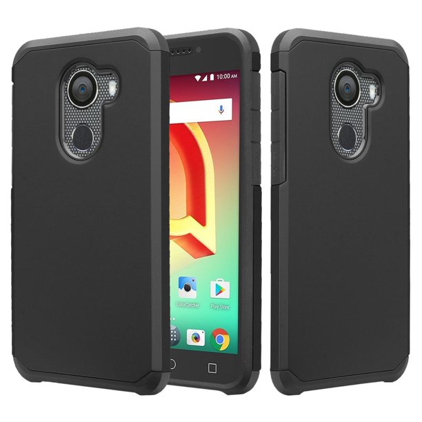 Jitterbug Smart 2 (5.5inch) Case, Shock Proof Hybrid Case [Temper Glass