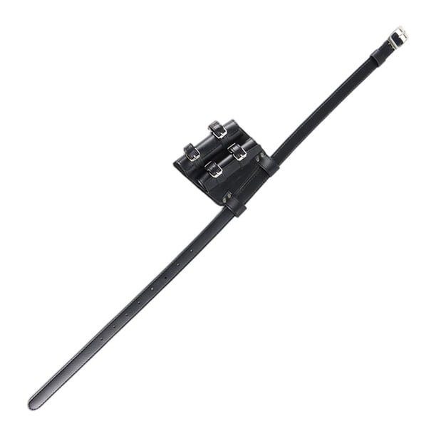 Cinturón de cuero medieval Sunnimix con soporte para espada