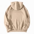 thumbnail image 4 of Godom Womens Fleece Hoodies Soft Midweight Casual Hooded Sweatshirts Y2K Fall Winter Pullover Tops with Pocket, 4 of 5