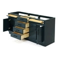 thumbnail image 5 of Ariel Hepburn 72 In. Double Sink Base Cabinet In Midnight Blue, 5 of 10