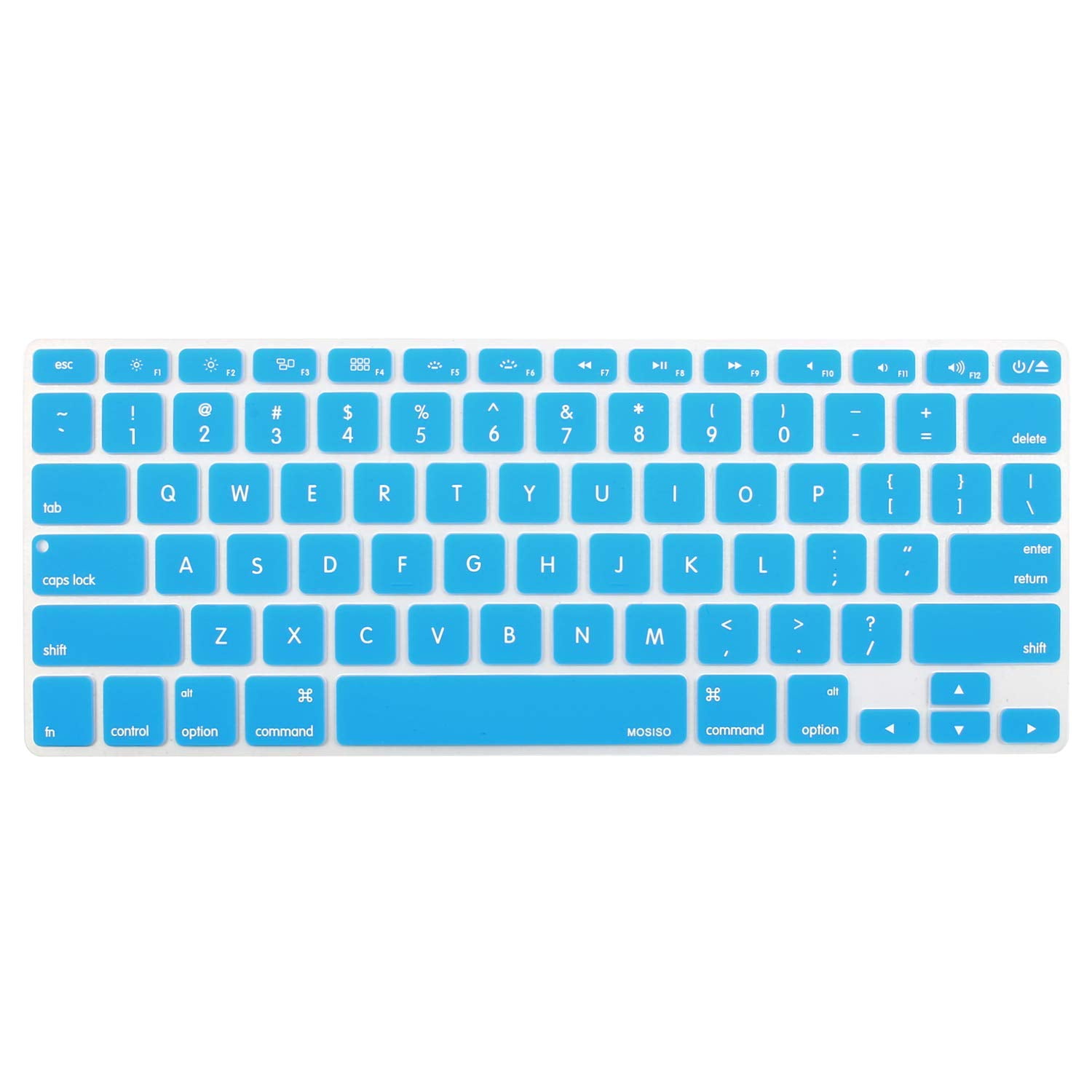 Mosiso Keyboard Cover Silicone Skin for MacBook Air 13" and MacBook