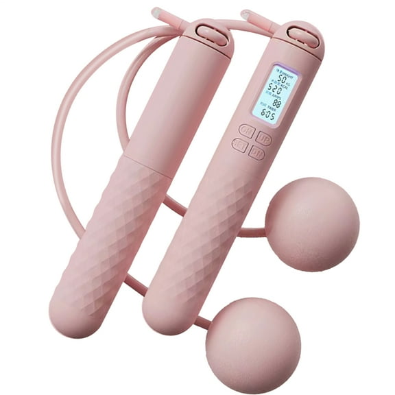 Ropeless Jump Rope: The Ideal Fitness Exercise Training Companion - Digital Counting and Ball-Weighted, For Both Men and Women