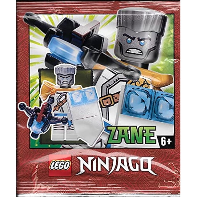 LEGO Ninjago: Minifigura Zane de Master of The Mountain con Bowcaster y escudo LEGO LEGO
