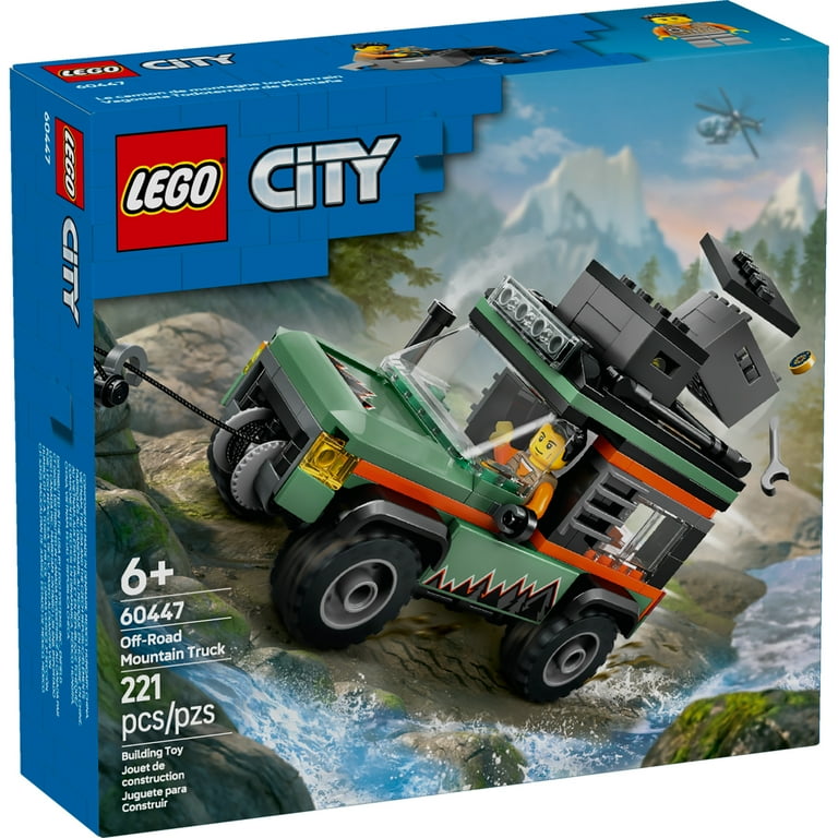 Free Shipping! LEGO Off-Road 4x4 Mountain Truck Toy Set with