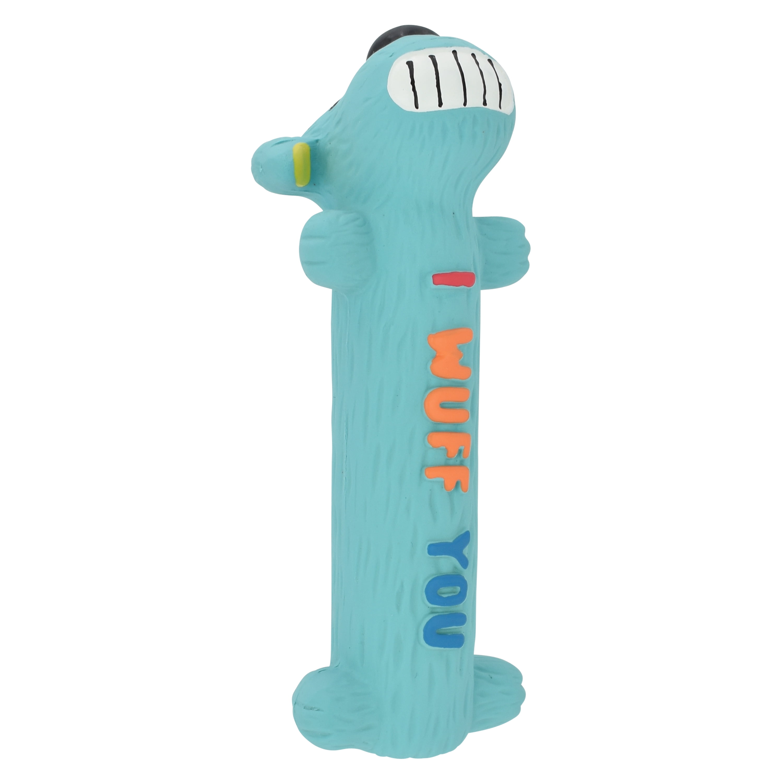 (3 pack) Multipet Loofa Latex Smiling Plush Dog Toy