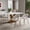 White, variant on Dining Room Chairs Set of 2, Modern Upholstered Dining Chairs with PU Leather Seat, Sturdy Metal Frame for Kitchen Dining Table Living Room, White Chairs