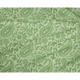 thumbnail image 5 of oneOone Polyester Spandex Mint Fabric Paisleys Craft Projects Decor Fabric Printed By The Yard 56 Inch Wide-MK, 5 of 5