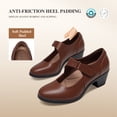thumbnail image 2 of DREAM PAIRS Women's Mary Janes Chunky Closed Toe Dress Low Heels Comfortable Orthopedic Work Pumps Wedding Formal Casual Shoes, 2 of 8