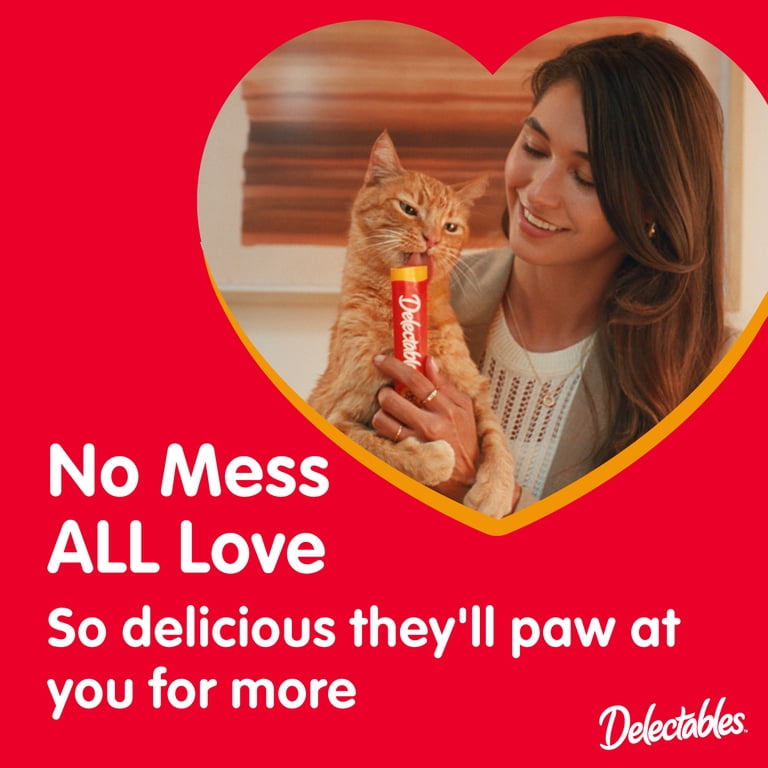 Lickable Kitten Treat Tubes, Tuna & Salmon, 2-Pack photo 7