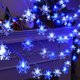 thumbnail image 2 of 1 guirnalda de luces con forma de copo de nieve, ideal para decorar salas de estar, 200 cm/78, 74 pulgadas, dormitorios, barandillas de escaleras, árboles de Navidad, fiestas, 2 of 4