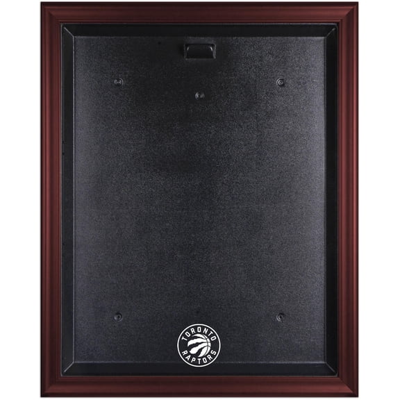Toronto Raptors Mahogany Framed Team Logo Jersey Display Case