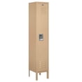 thumbnail image 2 of Standard Metal Locker - Single Tier - 1 Wide - 5 Feet High - 12 Inches Deep - Tan - Unassembled, 2 of 4
