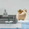 thumbnail image 2 of Estatua de Buda mono en miniatura, escultura de animal, decoración de mesa, decoración creativa para el hogar, Fengshui chino coleccionable para Hotel, 2 of 8