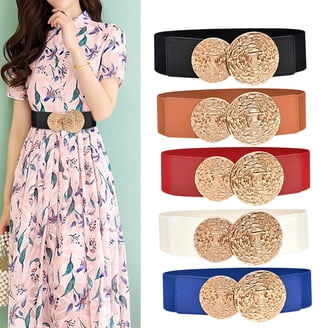 Straw Woven Elastic Belt for Women Fashion Wide Belts  display picture 3