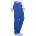 thumbnail image 4 of Dickies Essence Medical Scrubs Pant for Women Mid Rise Tapered Leg Pull-on DK140, XS, Galaxy Blue, 4 of 7