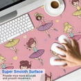 thumbnail image 2 of Long Mouse Pads for Desk,Ballet Princess Pattern Desk Mats on Top Of Desks, Desk Mouse Pad Extra Large with 3mm Non-Slip Base and Stitched Edge for Gaming,Office,Work,Home 47.3"x23.6", 2 of 6