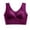 Purple, variant on Sngxgn Women Strappy Sports Bra Yoga Bras Padded Backless Medium Support Tops(Dark Gray,XL)