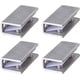 thumbnail image 1 of 4Pcs Stainless Steel Glass Shelf Clip Support Adjustable 304 Stainless Steel Glass Shelf Holder 0.3" to 0.5"/ 8 to 12mm Thick, 1 of 5