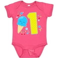 thumbnail image 3 of Inktastic Ice Cream First Birthday in Blue Boys or Girls Baby Bodysuit, 3 of 5