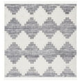 thumbnail image 4 of SAFAVIEH Marrakesh Jenny Geometric Diamonds Polyester Area Rug, Ivory/Multi, 5'3" x 7'6", 4 of 9