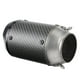 thumbnail image 5 of Punta de escape para Yamaha, 51 mm/2,01 pulgadas, tubo de escape de fibra de carbono universal para motocicleta, construcción robusta, 5 of 9