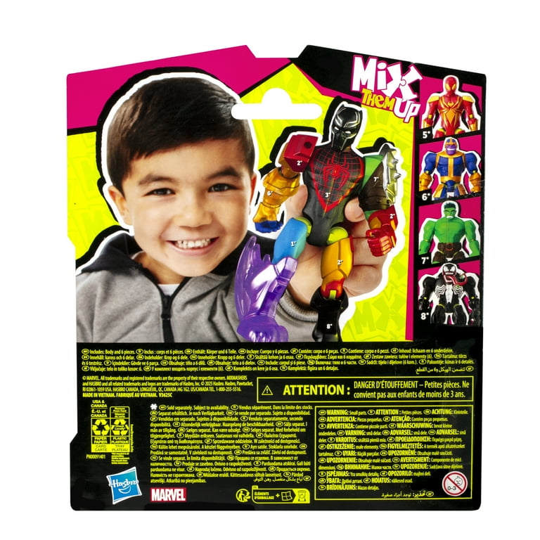 Marvel MixMashers Black Panther 5-inch Avengers Action Figure