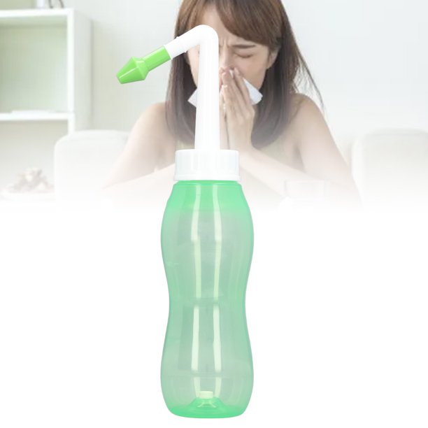 Botella De Enjuague Sinusal, Elimina La Obstrucción, Spray Preciso Para Evitar El Reflujo, Botella De Enjuague Nasal, Limpieza Profunda Para Uso Diario