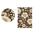 thumbnail image 5 of Yayeee Garden Flag 28" x 40" Double Sided Outdoor Yard Lawn Holiday Decorations, Brown Floral, 5 of 6
