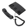 thumbnail image 5 of Home Corded Fixed Telephone LED Indication Clock Silent Handsfree Speed \u200b\u200bDial Wired Landline Phone for Business Home Hotel, 5 of 5