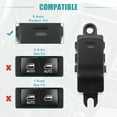 thumbnail image 4 of Unique Bargains Front Left Driver Side Master Power Window Switch for Nissan Frontier VQ40DE 2005-2017 25411EA003 Black, 4 of 7