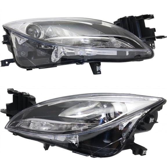 For Mazda 6 Headlight Assembly 2011 2012 2013 Pair Driver and Passenger Side For MA2518141 | GEG1-51-0L0E