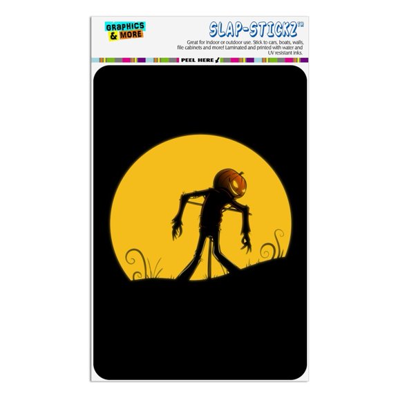 Jack-o'-lantern Scarecrow Halloween Home Business Office Sign