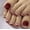 A1, variant on YTTAL Buy 2 Get 1 FREE French Tip Toe Press On Nails 24PCS Pedicure Kit with Jelly Glue, Nail File & Buffer, Glossy Reusable Summer False Toenails
