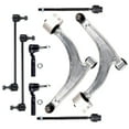 thumbnail image 3 of ECCPP Control Arm Kit 04 05 06 07 08 09 For Chevy For Malibu 05 06 07 08 09 10 For Pontiac G6 07 08 09 For Saturn Aura - Inner Tie Rod Ends Lower Control Arms Outer Tie Rod Ends Front Sway Bar Links, 3 of 3