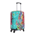 thumbnail image 3 of PAYOHTO Highly Elastic Spandex Suitcase Cover Luggage Cover Large Fits 25 to 28 Inch Cartoon Map of Europe, 3 of 8