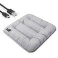 thumbnail image 2 of sunsanly Heated Seat Cushion with 3 Temperature Levels Washable 4 Hours Auto Off 5V USB Charging Office Car Home Heating Chair Pad, 2 of 8