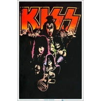 KISS Neon Blacklight Poster 23" x 35"